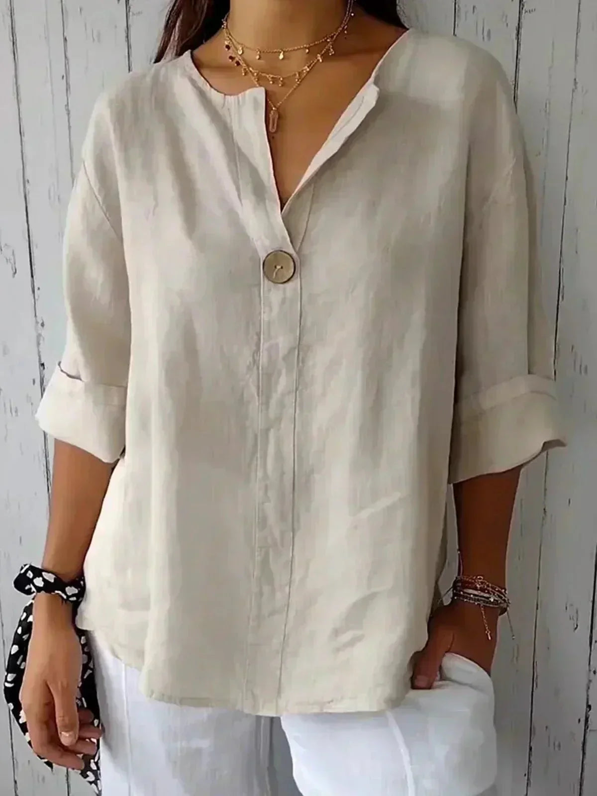 Zamma | Top V-Neck Relaxed