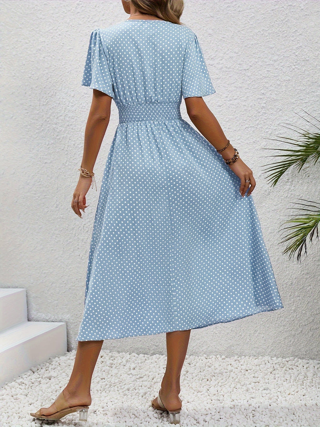 Elise | Vestido Elegante de Lunares Élisa