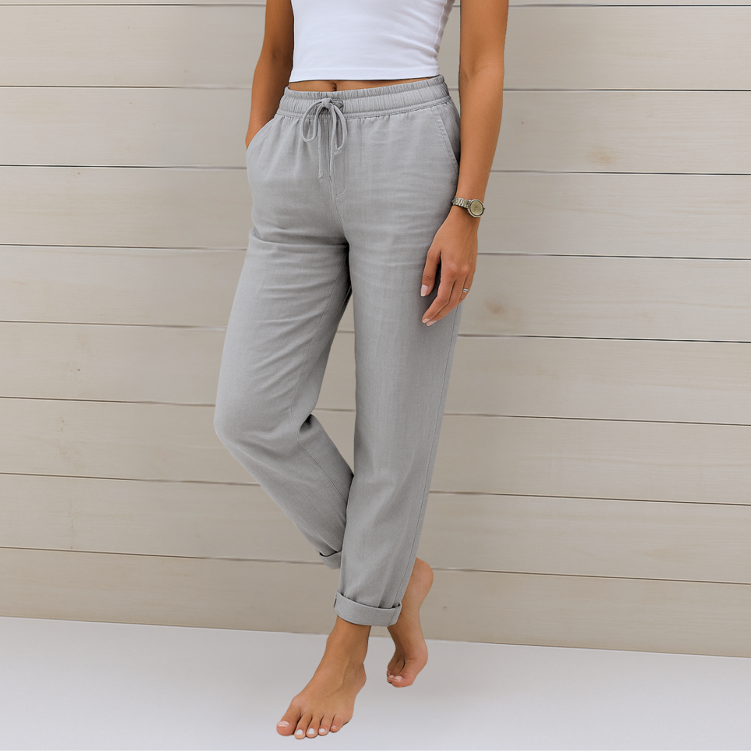 Nora | Pantaloni Casual Eleganti e Confortevoli