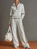 Marietta – blusa e pantaloni a gamba larga