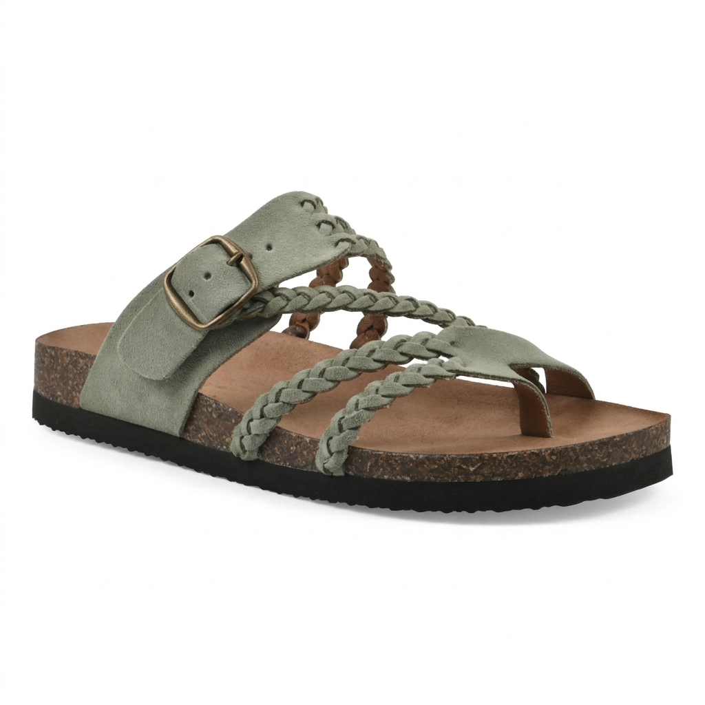 NAYARA™ | Sandalias trenzadas de corcho