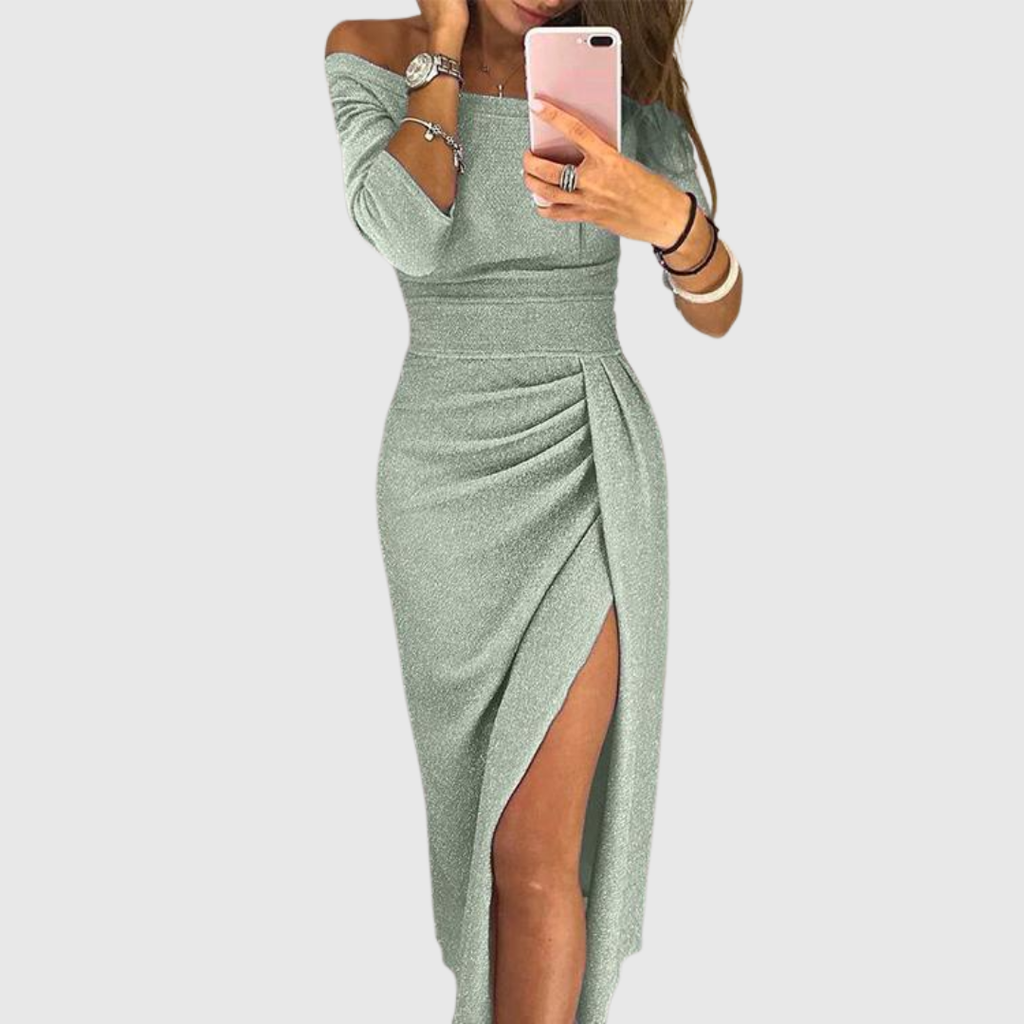 Stella™ | Abito Maxi con Scollo Halter
