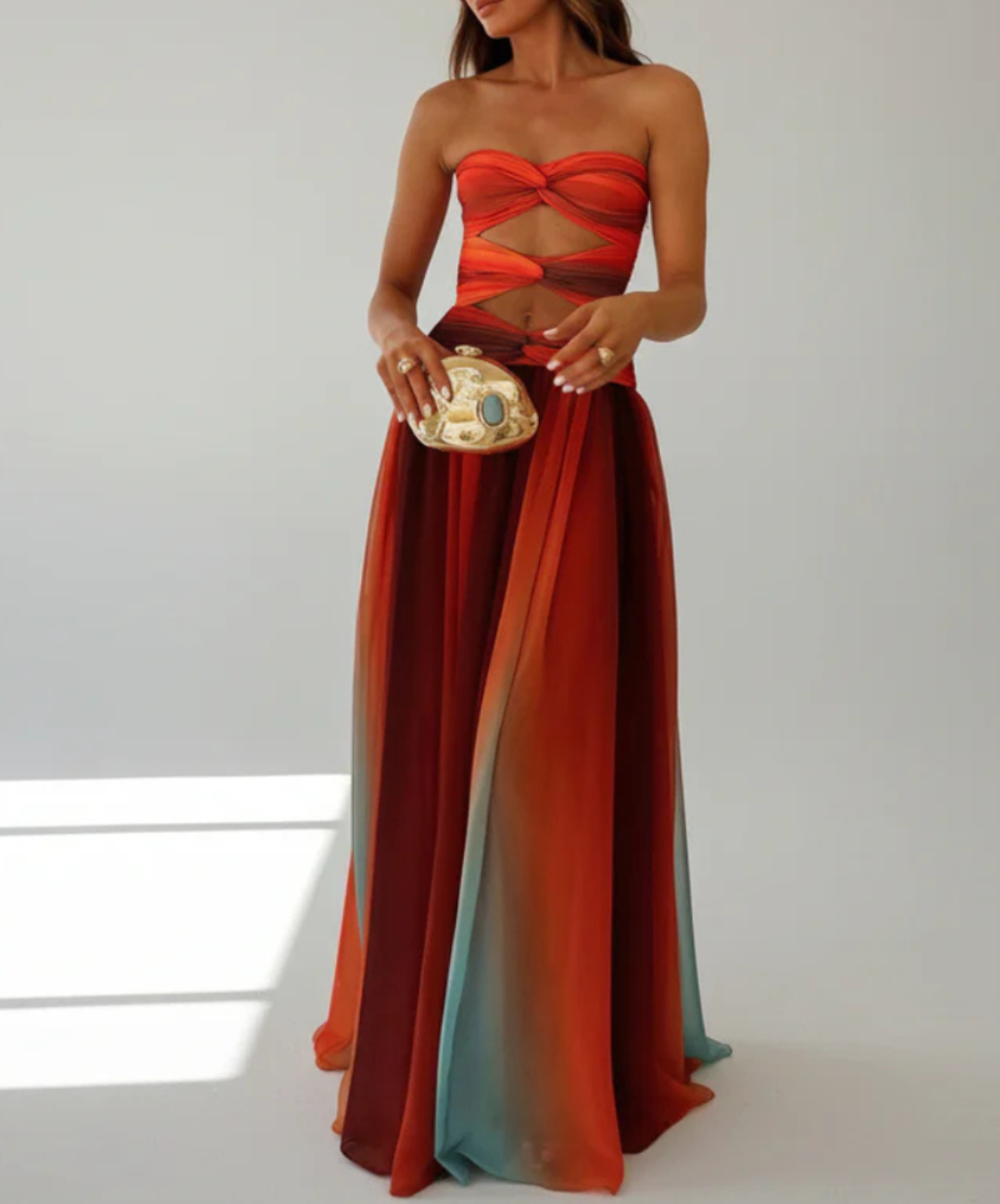 La Scintilla | Abito Maxi Elegante Lilla