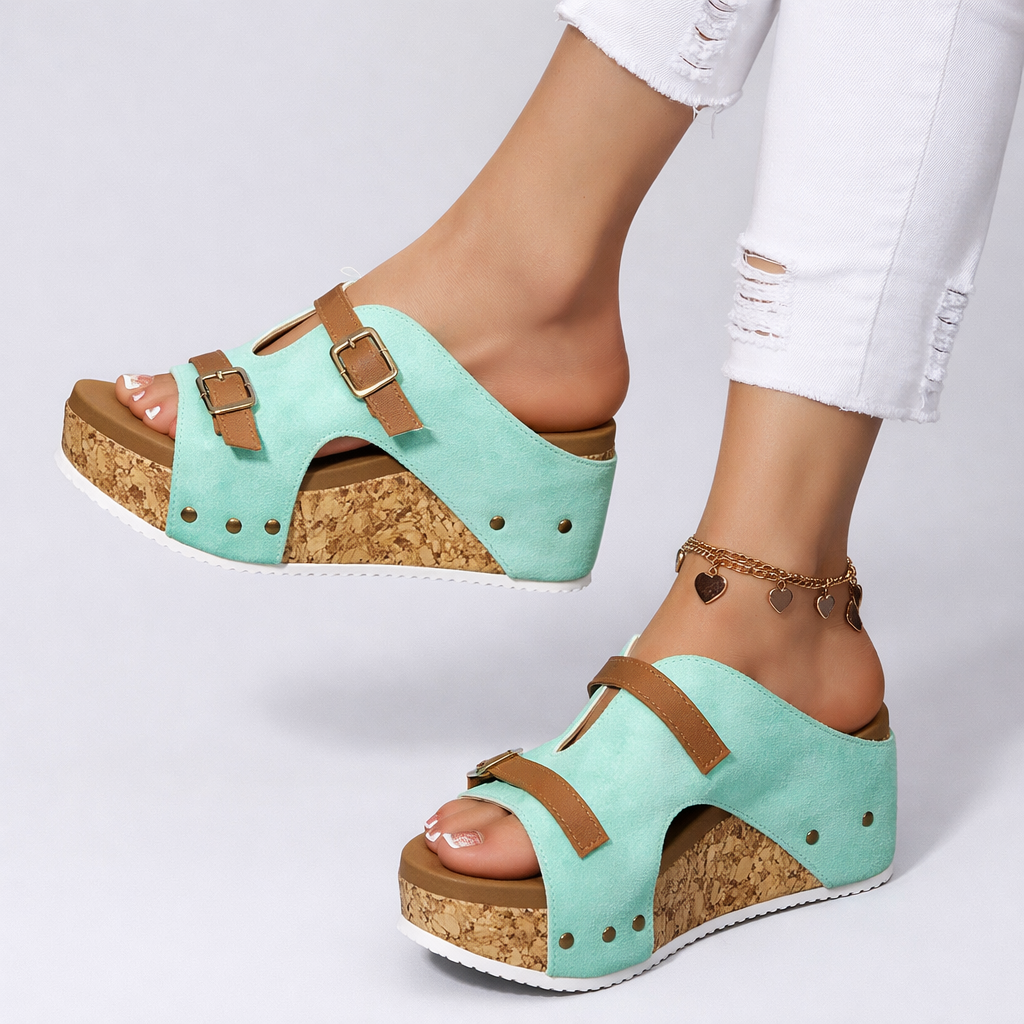 CALISSA™ | Sandalias de cuña