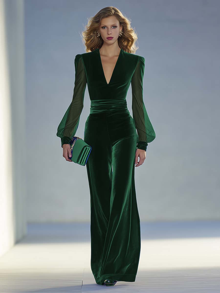 Bożydara – elegante tuta in velluto