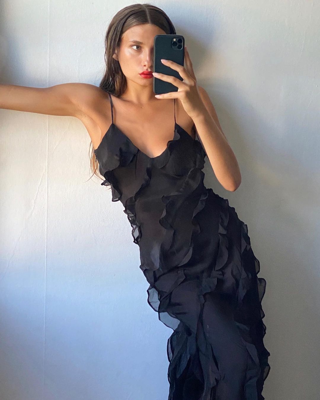 Eila™ | Abito Maxi con Volant