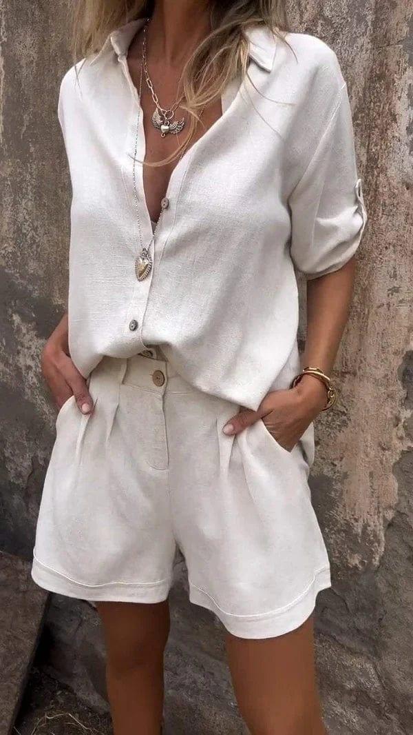 Linnea - completo in lino leggero