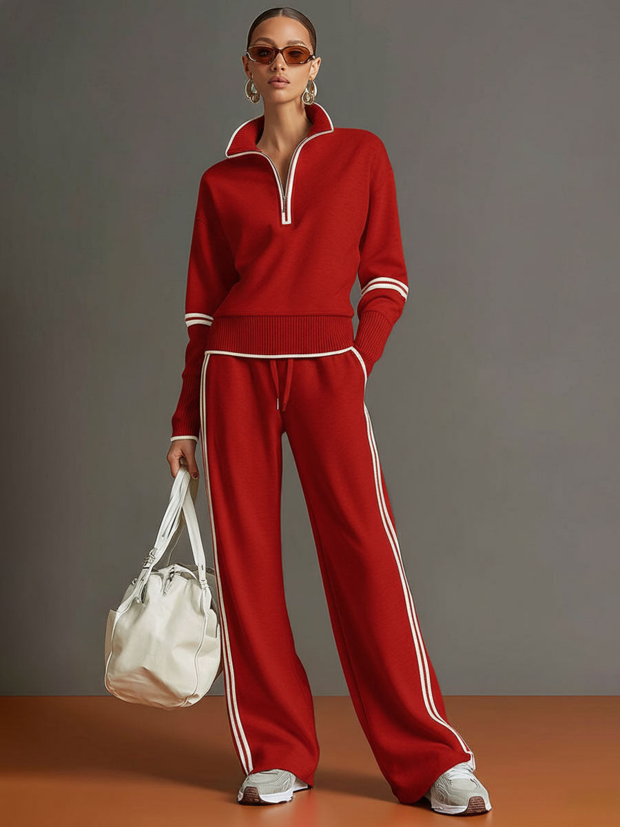 Marietta – blusa e pantaloni a gamba larga