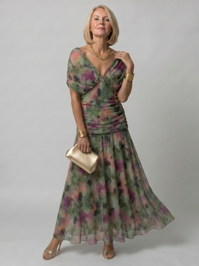 Calen | Abito Midi Off Shoulder