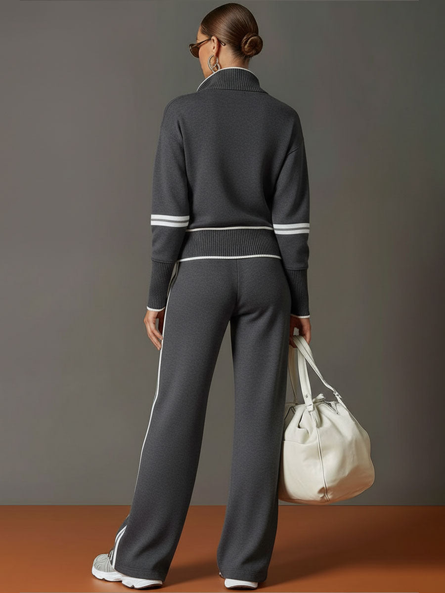 Marietta – blusa e pantaloni a gamba larga