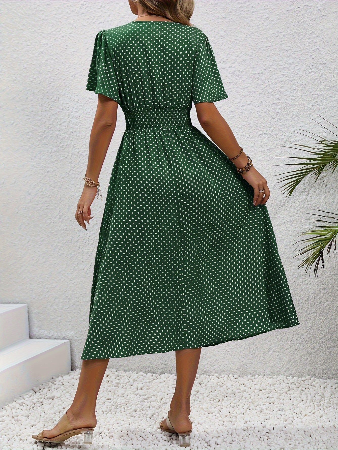 La Scintilla | Abito Elegante Pois Élisa