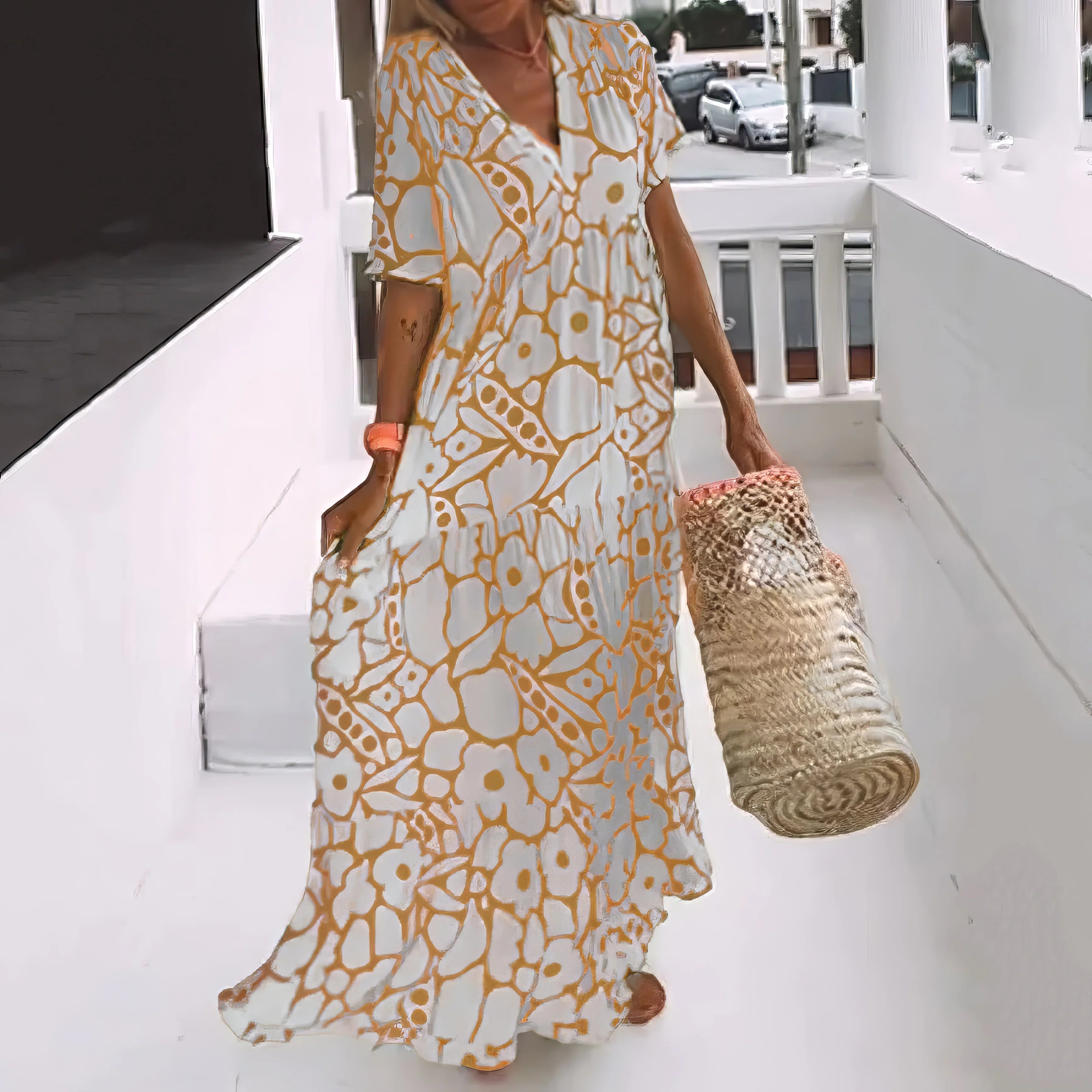 La Scintilla | Abito Maxi Eleganza Naturale