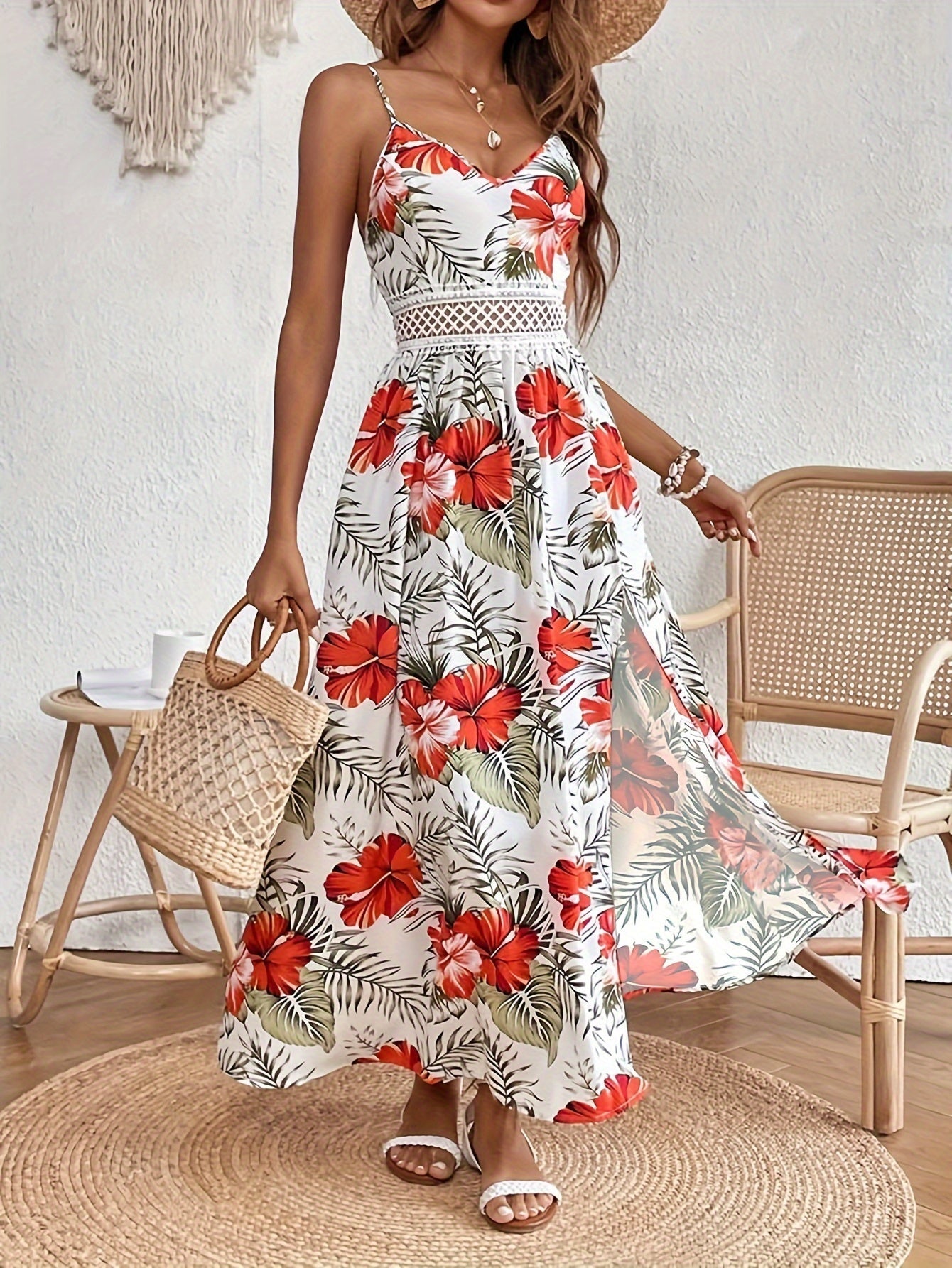 La Scintilla | Abito Bohemien Floreale Inès