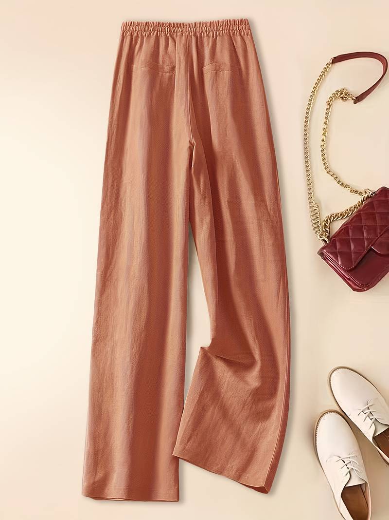 Tina - Pantaloni in Lino Relax