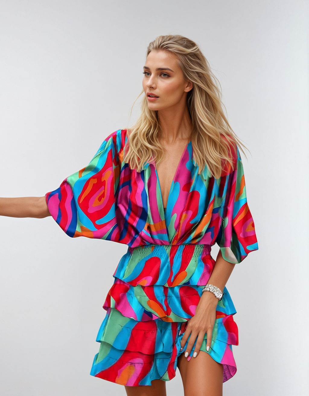 Zachi™ | Abito Midi Floreale