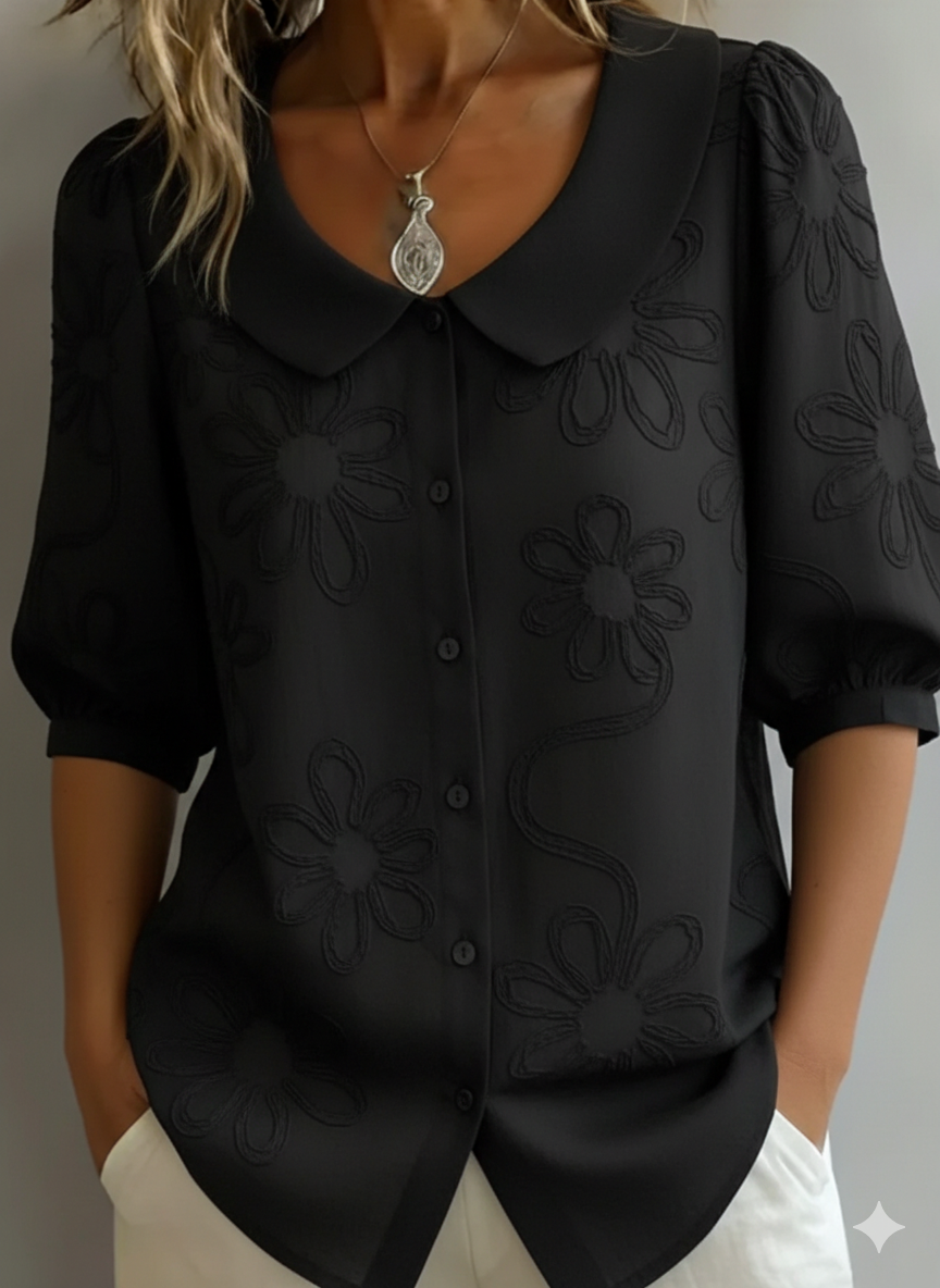 Kayleigh  | Blusa Floreale Leggera Eleganza Naturale