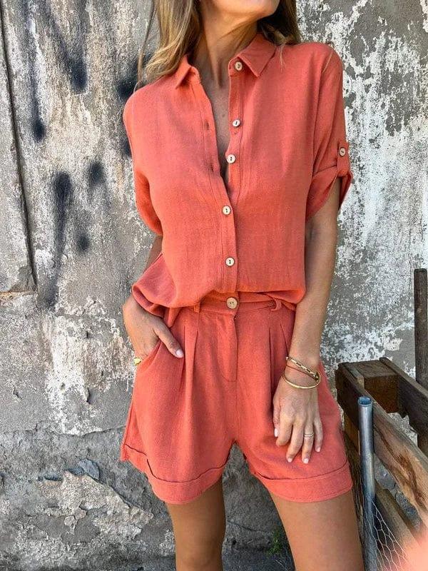 Linnea - completo in lino leggero