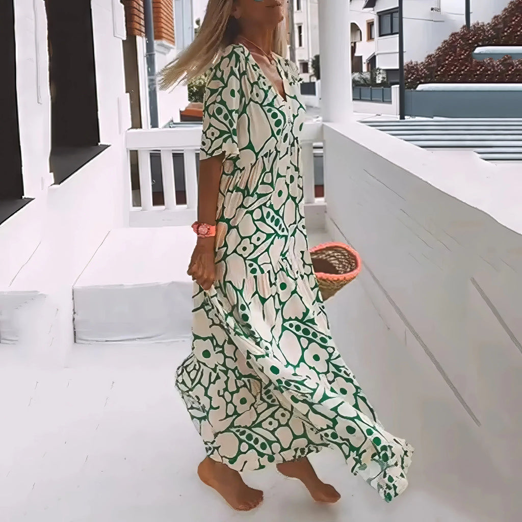 La Scintilla | Abito Maxi Eleganza Naturale