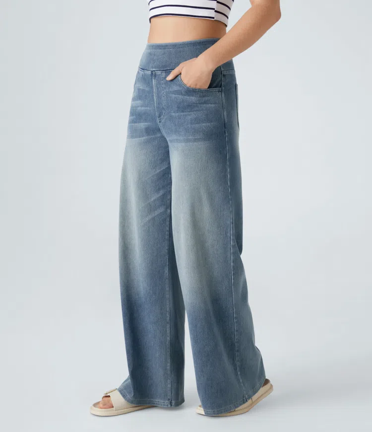 Solène - Jeans a Gamba Larga Fit Relaxed