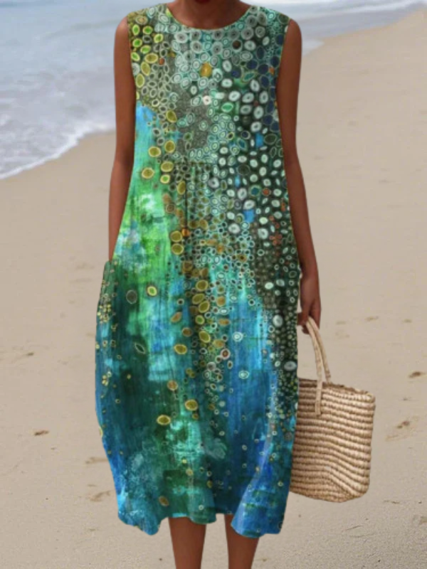 Zara™ | Vestido Midi Reef