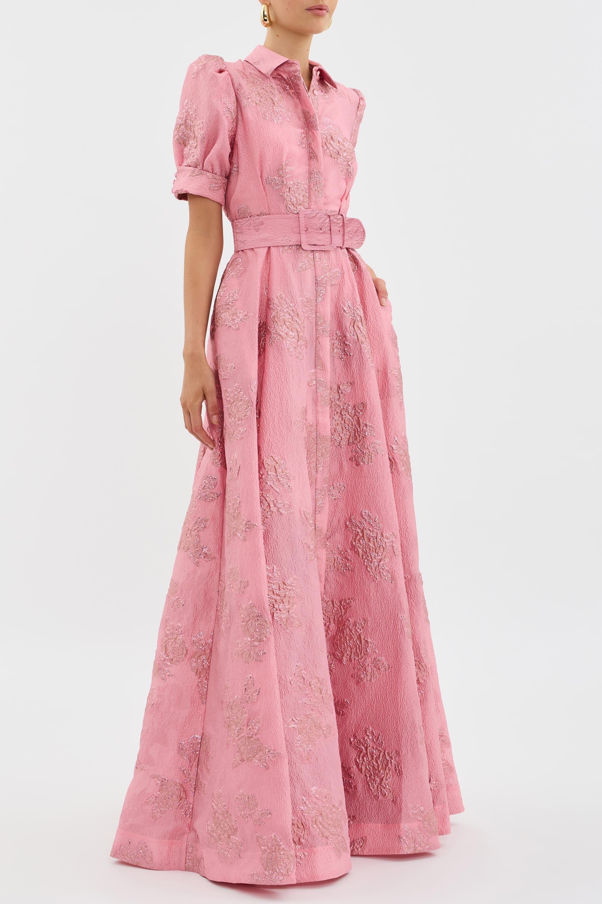 Aria | Vestido Corto con Mangas de Globo
