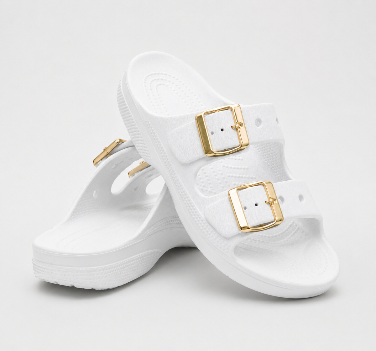 VALIRA™ ┃ Sandalias de plataforma en EVA con doble hebilla