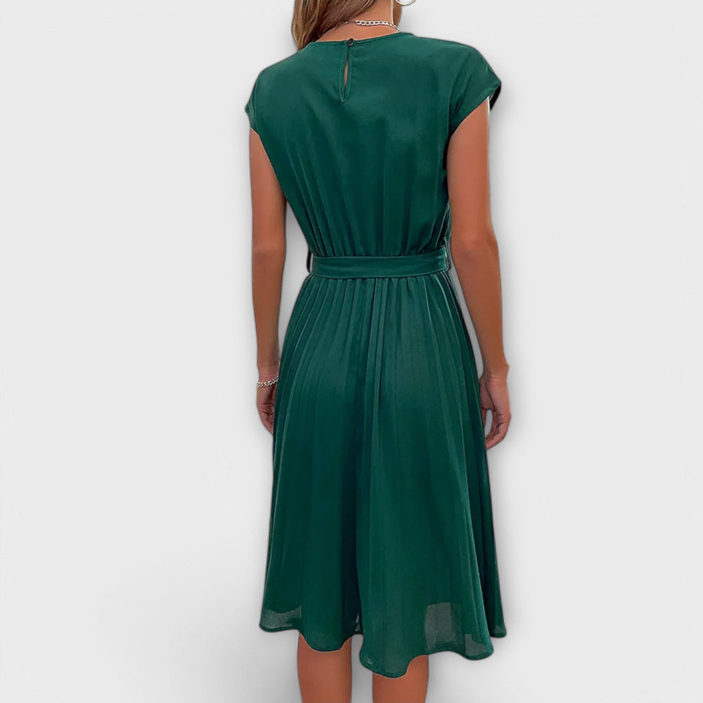 Shira™ | Abito Midi Plissettato Estivo