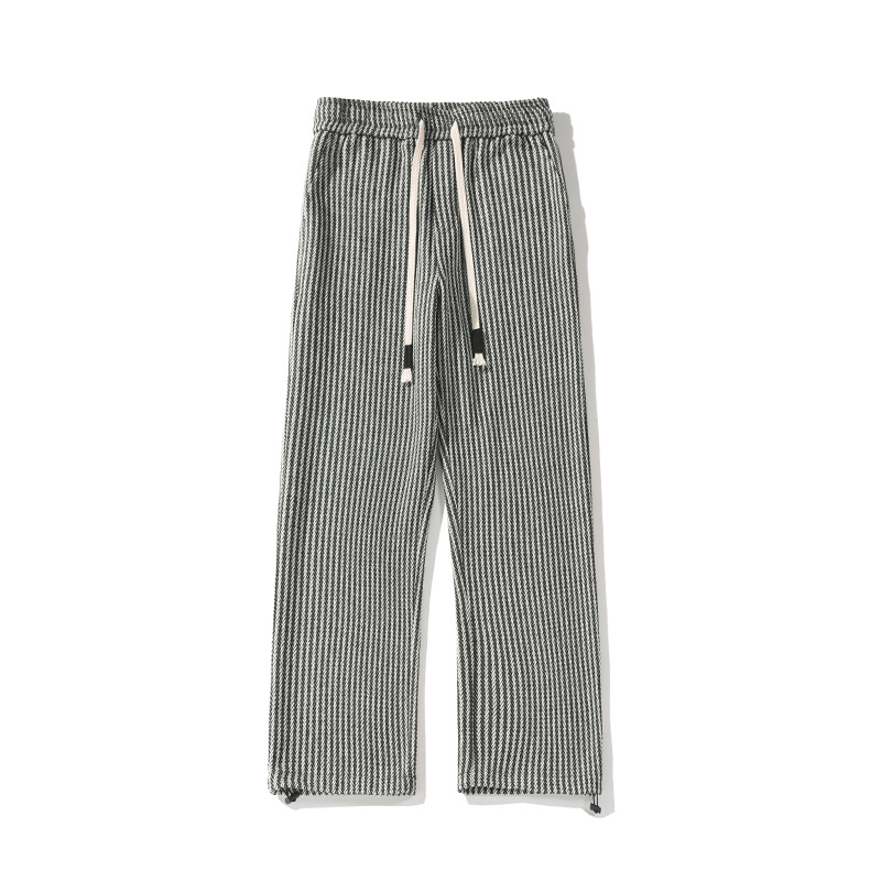XAVIERA – PANTALONI FELPA MODERNI A RIGHE