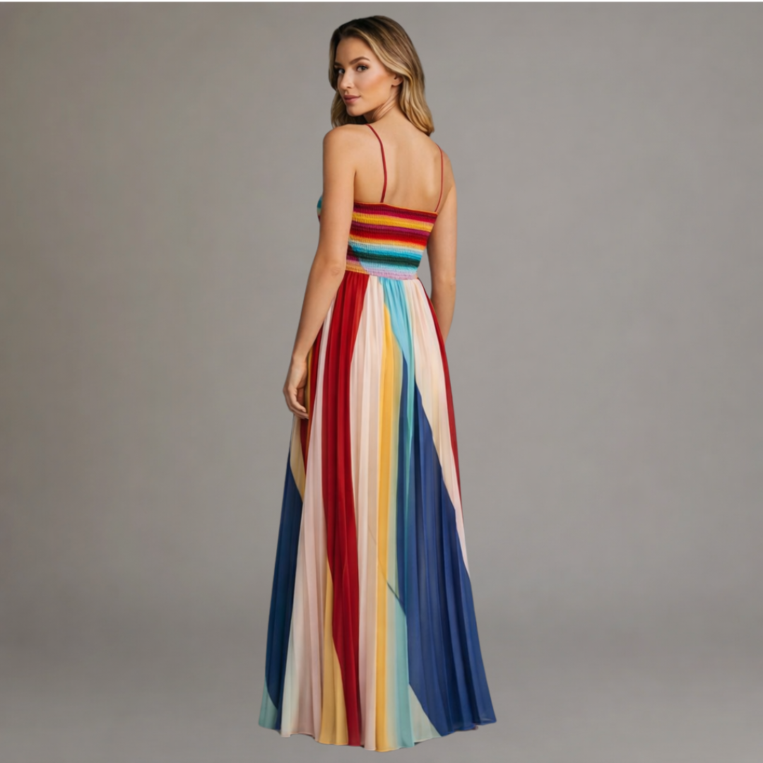 La Scintilla | Abito Maxi Luce Colorata