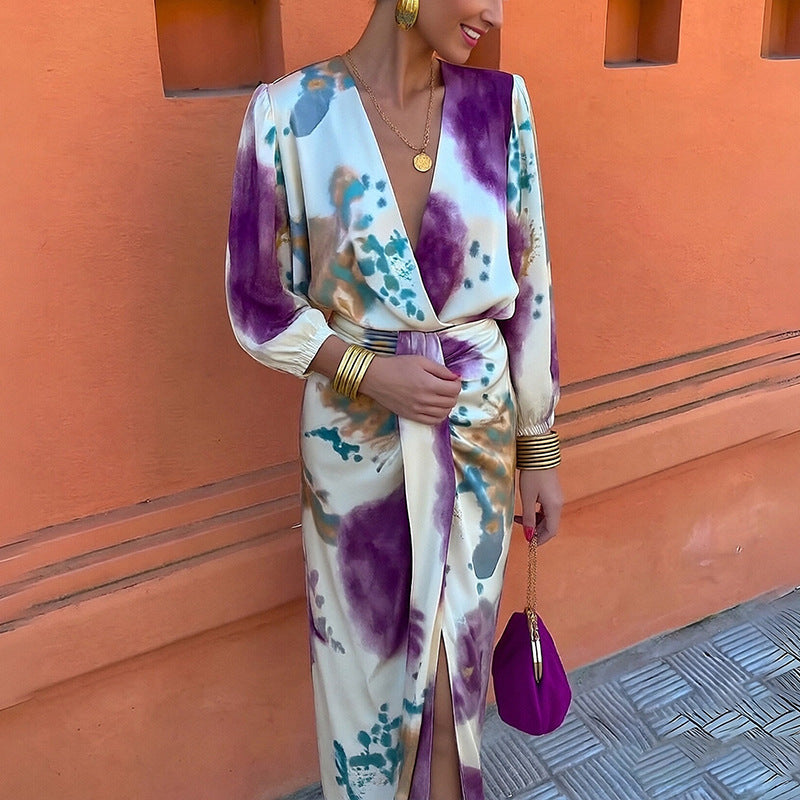 La Scintilla | Midi Elegante con Motivi Raffinati