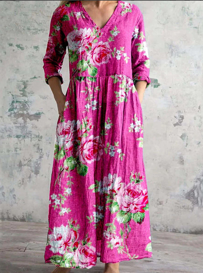 Galina™ | Abito Chic Vintage