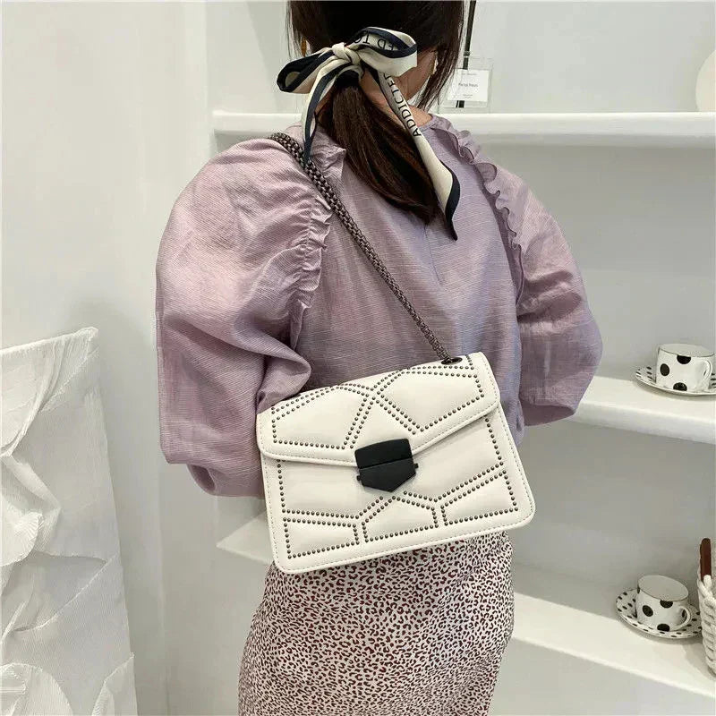 Borsa a Spalla Elegante - Moda in PU Pelle