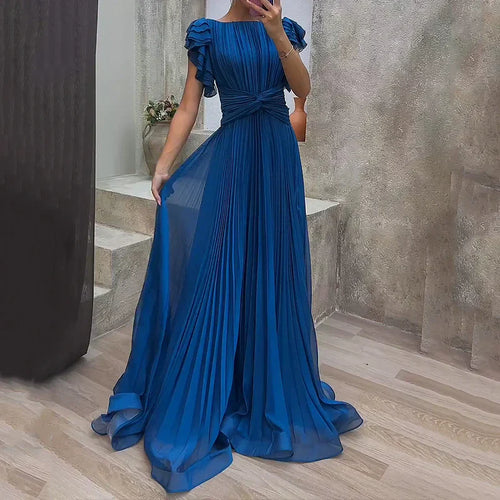 Abigail™ | Vestido de Noche con Pliegues