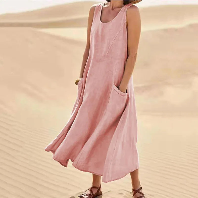 La Scintilla | Abito Maxi Comfort Naturale Chloé