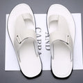 ASTON™ | Sandalias de cuero con tira entre los dedos