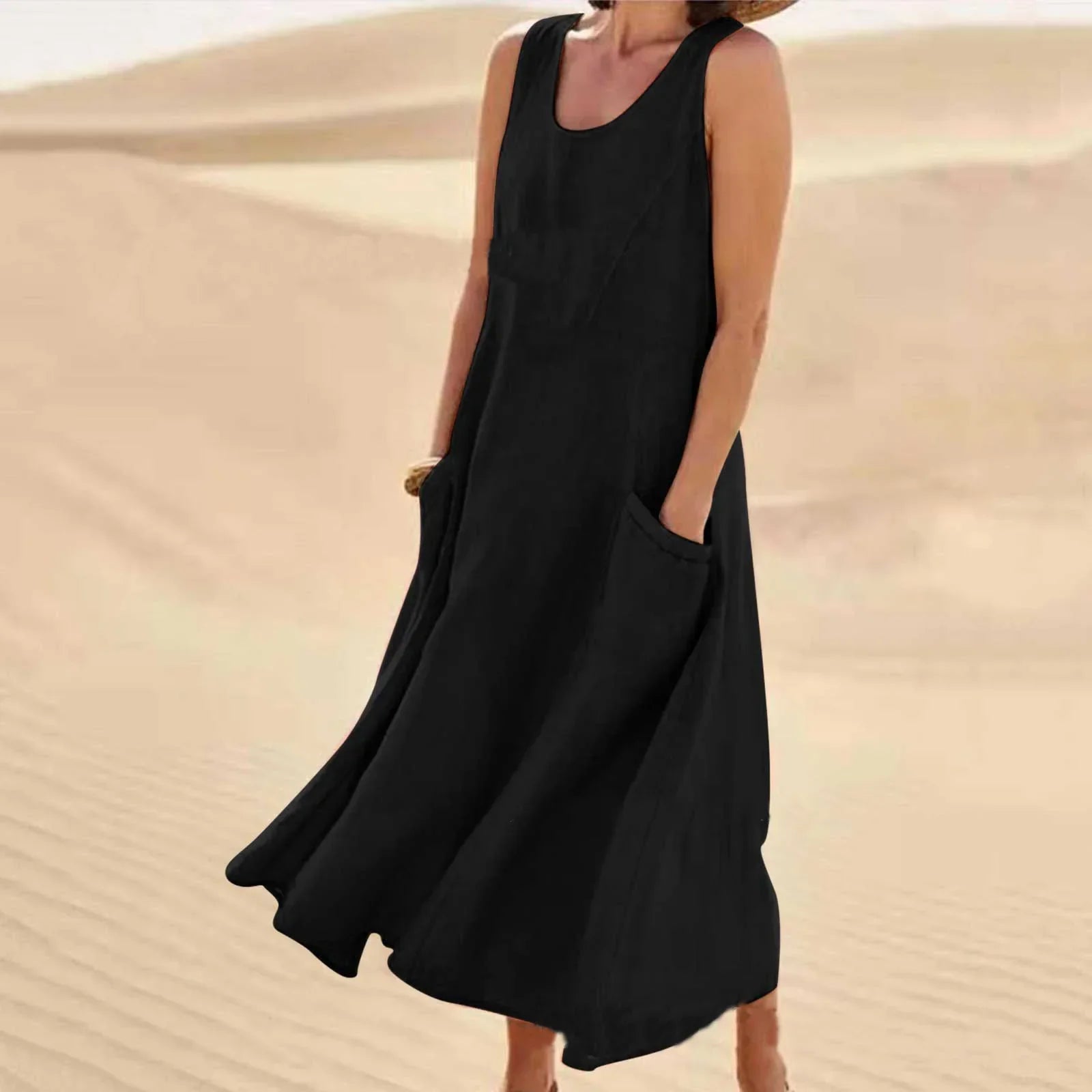 Avenza | Vestido Maxi Confort Natural Chloé