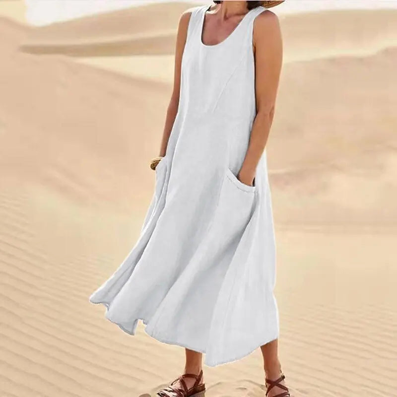 La Scintilla | Abito Maxi Comfort Naturale Chloé