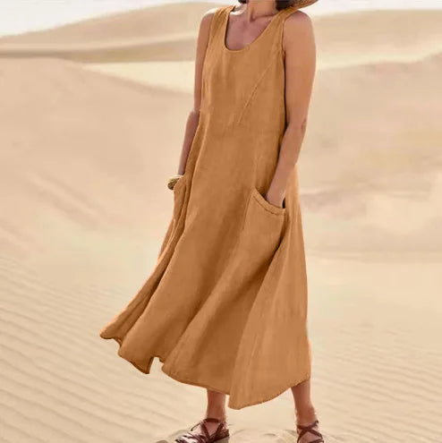 La Scintilla | Abito Maxi Comfort Naturale Chloé