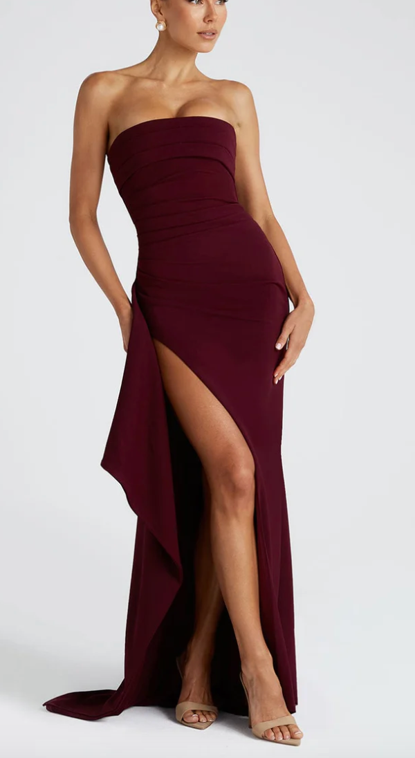 Omina™ | Vestido Maxi Luxe Sin Mangas
