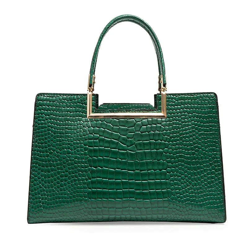 Set di Borsa e Portafoglio in Pelle