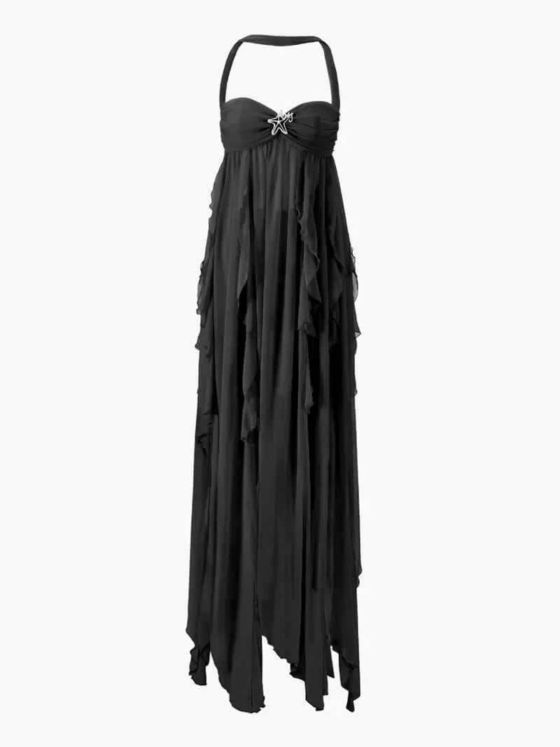 Avia™ | Abito Maxi Ruffle Romantico