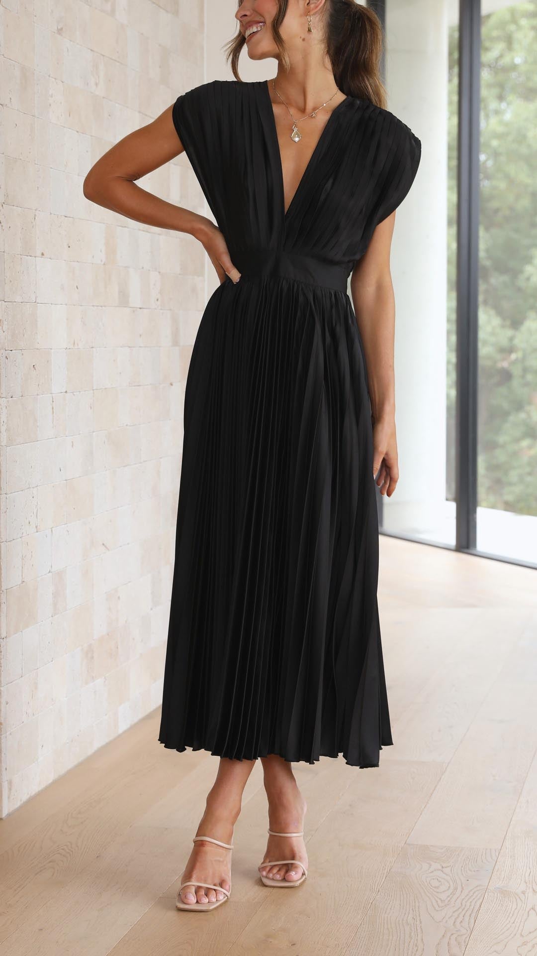 La Scintilla | Abito Elegante Plisettato