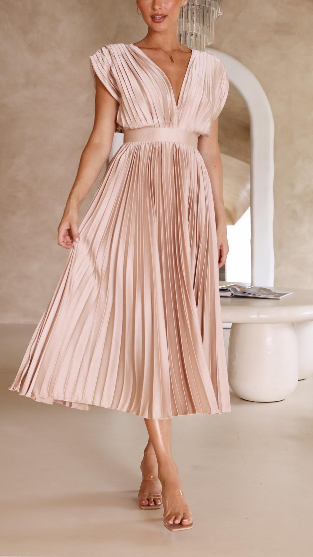La Scintilla | Abito Elegante Plisettato