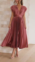 Genevieve | Vestido Elegante con Pliegues