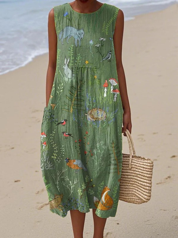 Hope™ | Vestido Midi Woodland