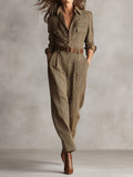 Mirabelle – salopette in tweed per donne