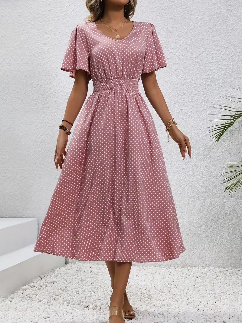 La Scintilla | Abito Elegante Pois Élisa
