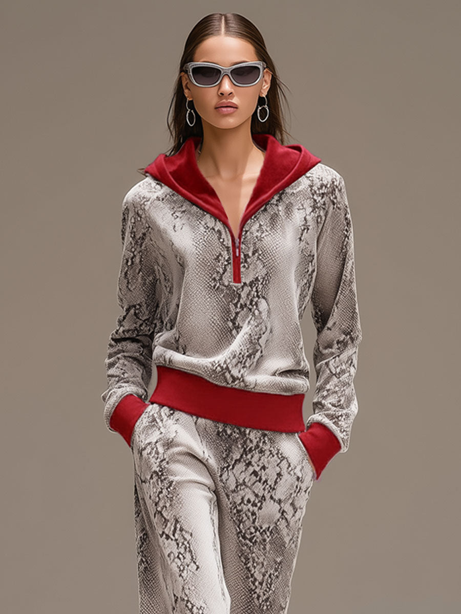 Tamara – completo sportivo in velluto