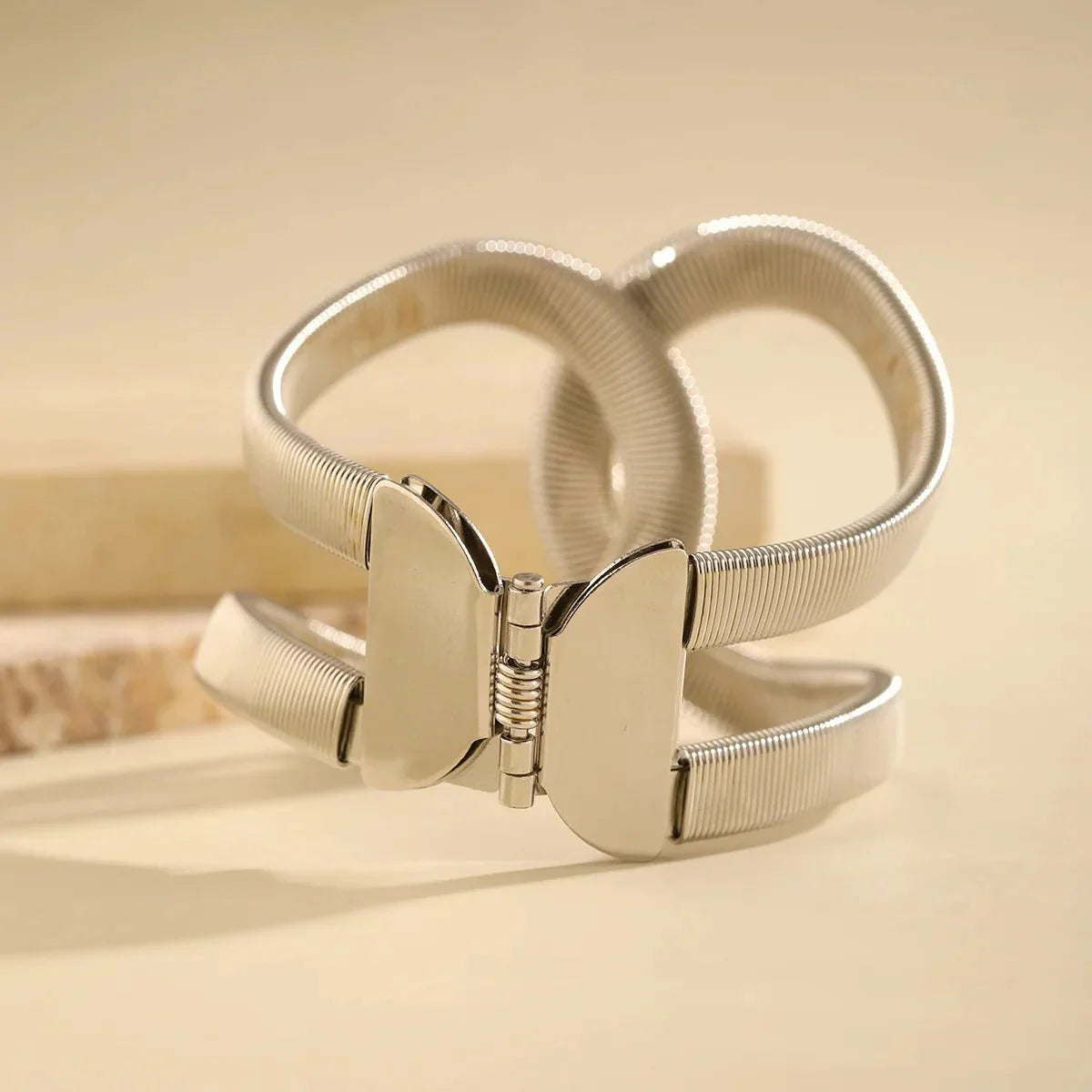 Bracciale a Cuffia Spirale Chunky