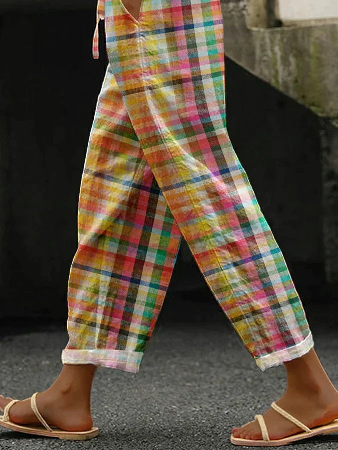 ZENARIA – PANTALONI A RIGHE CONFORTEVOLI